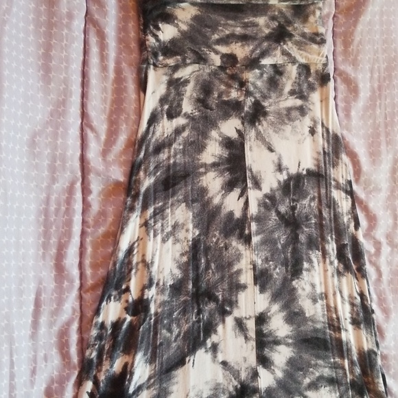 Tie dye pattern maxi skirt - Picture 4 of 5